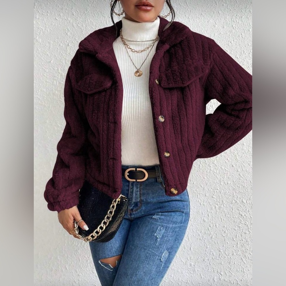 Women's Burgundy Jacket